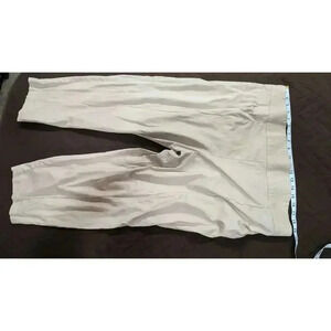 Women's khaki pinup style Capri pants by Laura Byrnes California size 4X